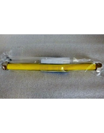 Inox gázcső, flexibilis, kihúzható,  30-60 cm