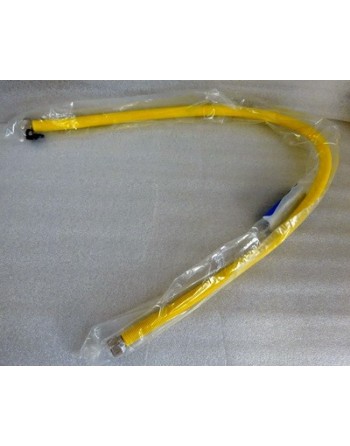 Inox gázcső, flexibilis, kihúzható, 100-200 cm